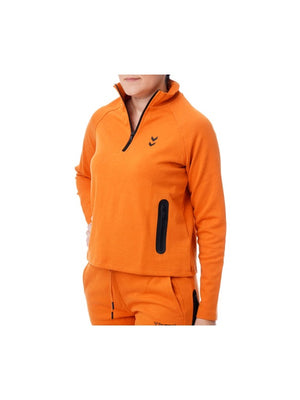 HUMMEL- HMLFUYU ZIP NECK SWEATSHIRT