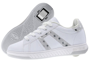 BREEZY ROLLERS 2186940 (WHITE-SILVER)
