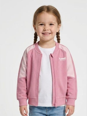 HUMMEL HMLMINI LOOSE BLOCK ZIP JACKET