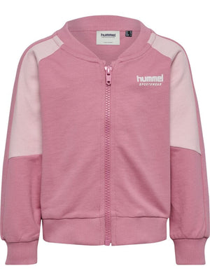 HUMMEL HMLMINI LOOSE BLOCK ZIP JACKET