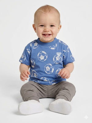 HUMMEL HMLMINI LOOSE AOP T-SHIRT S/S