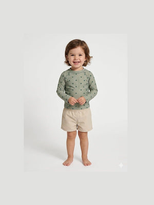 HUMMEL HMLMINI BEE AOP SWIM T-SHIRT L/S