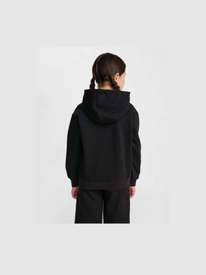 HUMMEL- hmlJR LOOSE ZIP HOODIE BEE