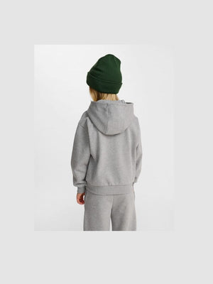 HUMMEL- hmlJR LOOSE ZIP HOODIE BEE