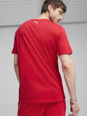 PUMA FERRARI RACE BIG SHIELD T COLOURED