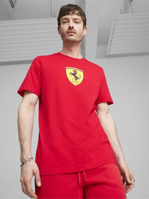 PUMA FERRARI RACE BIG SHIELD T COLOURED