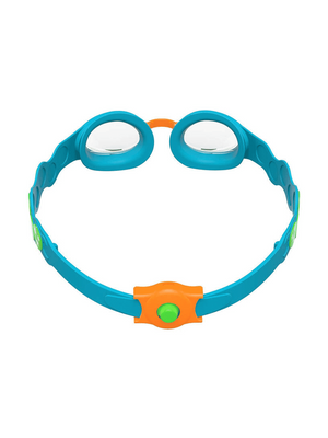 SPEEDO INFANT SPOT GOGGLE AZURE BLUE / FLUO GREEN / FLUO ORANGE / CLEAR
