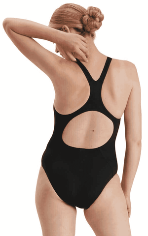 SPEEDO WOMENS ENDURANCE+ MEDALIST BLACK