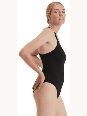 SPEEDO WOMENS ENDURANCE+ MEDALIST BLACK