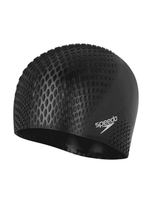 SPEEDO BUBBLE ACTIVE + CAP BLACK