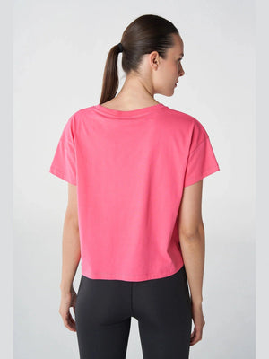 HUMMEL HMLSANDRA CROP T-SHIRT S/S