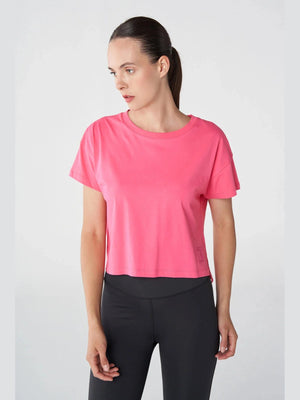 HUMMEL HMLSANDRA CROP T-SHIRT S/S