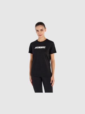 HUMMEL- hmlT-TE ELEMENTAL LOGO COTTON TEE