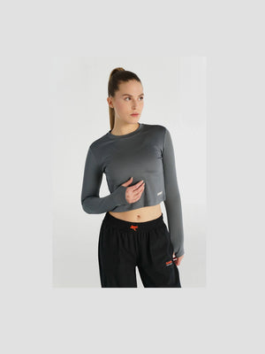 HUMMEL HMLDOLBY CROP T-SHIRT L/S