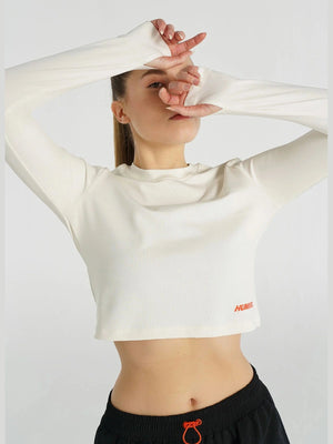 HUMMEL HMLDOLBY CROP T-SHIRT L/S