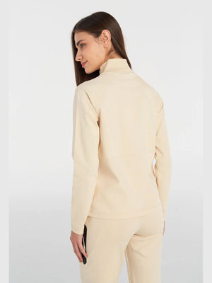 HUMMEL- HMLFUYU ZIP NECK SWEATSHIRT