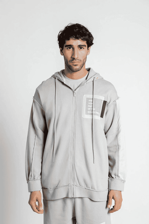 TRIBE OF 6 BOBBY POCKET ZIP UP