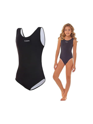 ZAGANO GIRLS SWIMSUIT Amare-black