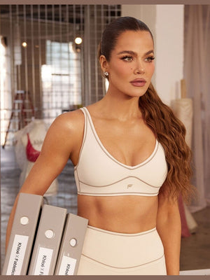 FABLETICS PURELUXE LONGLINE LOW IMPACT BRA