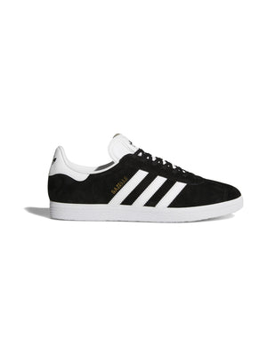 ADIDAS GAZELLE CBLACK/WHITE/GOLDMT