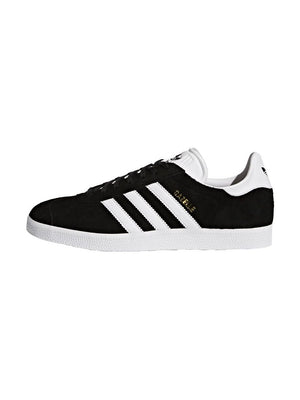 ADIDAS GAZELLE CBLACK/WHITE/GOLDMT