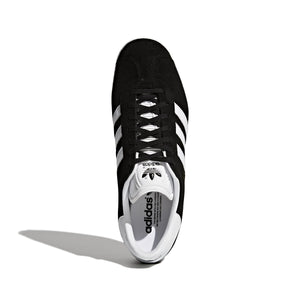 ADIDAS GAZELLE CBLACK/WHITE/GOLDMT