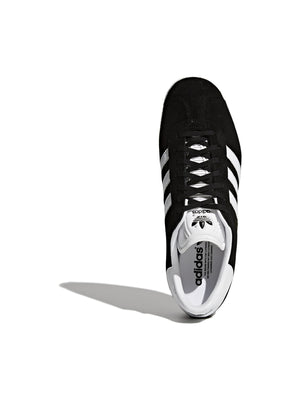 ADIDAS GAZELLE CBLACK/WHITE/GOLDMT