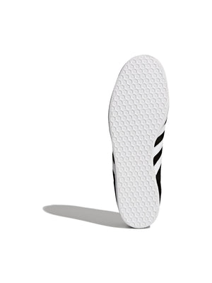 ADIDAS GAZELLE CBLACK/WHITE/GOLDMT