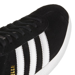 ADIDAS GAZELLE CBLACK/WHITE/GOLDMT