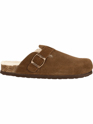 CRUZ CAMILLO LEATHER CORK CLOG W/WARM LINING