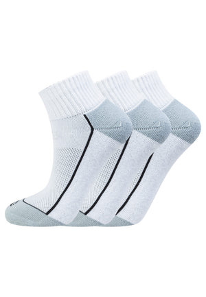 ENDURANCE AVERY QUARTER SOCKS 3-PACK