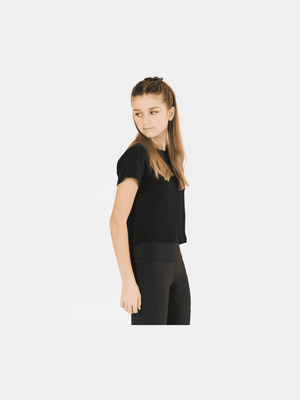 LESARCS ASHTYN CROPPED S/S TEE - YOUTH/GIRL