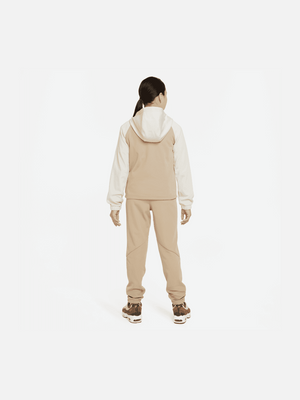 NIKE K NSW TRACKSUIT POLY HD FZ LBR
