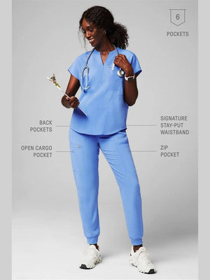 FABLETICS HIGH-RISE ON-CALL SCRUB JOGGER