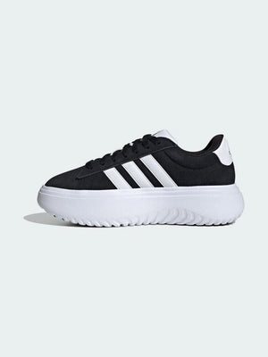 ADIDAS GRAND COURT PLATFORM CBLACK/FTWWHT/CBLACK
