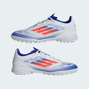 ADIDAS F50 LEAGUE TF FTWWHT/SOLRED/LUCBLU