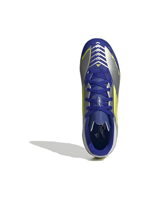 ADIDAS F50 LEAGUE FG/MG J SILVMT/SYELLO/LUCBLU