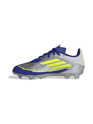 ADIDAS F50 LEAGUE FG/MG J SILVMT/SYELLO/LUCBLU
