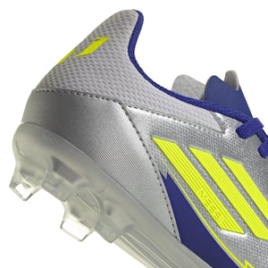 ADIDAS F50 LEAGUE FG/MG J SILVMT/SYELLO/LUCBLU