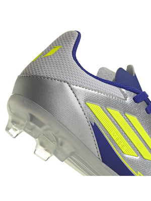 ADIDAS F50 LEAGUE FG/MG J SILVMT/SYELLO/LUCBLU