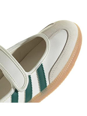 ADIDAS SAMBA JANE W OWHITE/CGREEN/GOLDMT