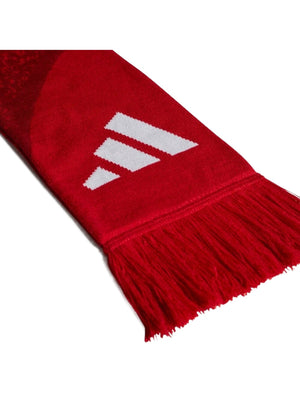 ADIDAS MUFC SCARF MUFRED/TECOBU/WHITE