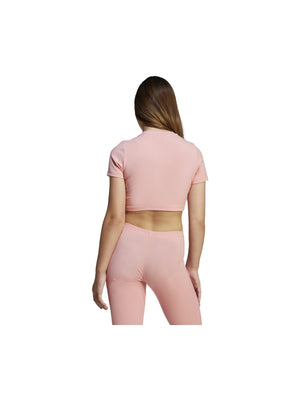 ADIDAS RIB CROP TEE SEPISP