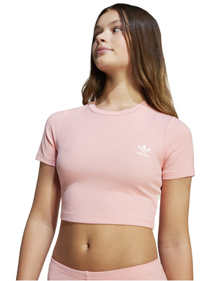ADIDAS RIB CROP TEE SEPISP