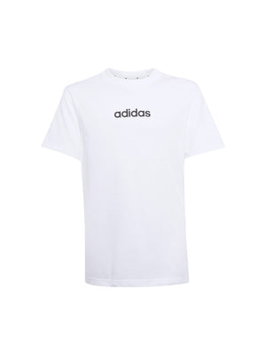 ADIDAS J LIN TEE 160 WHITE/BLACK