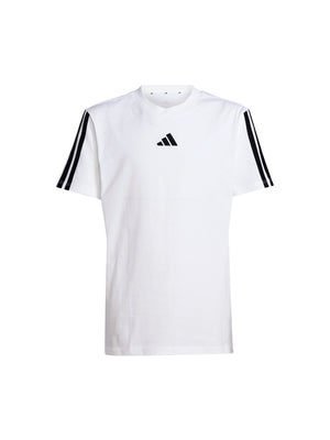 ADIDAS J 3S TEE 160 WHITE/BLACK