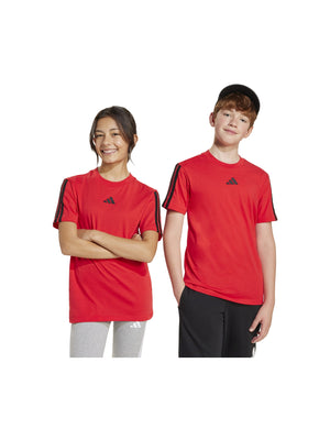 ADIDAS J 3S TEE 160 PURRUB/BLACK