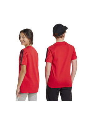 ADIDAS J 3S TEE 160 PURRUB/BLACK
