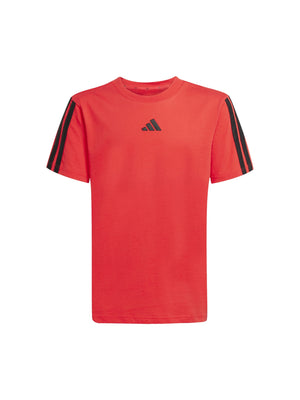 ADIDAS J 3S TEE 160 PURRUB/BLACK