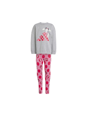 ADIDAS LG DY MI JOG MGREYH/PNKFUS/PURRUB